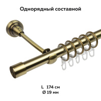 Металлический настенный карниз для штор